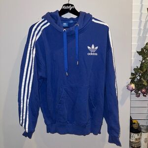 Blue adidas hoodie Size Large